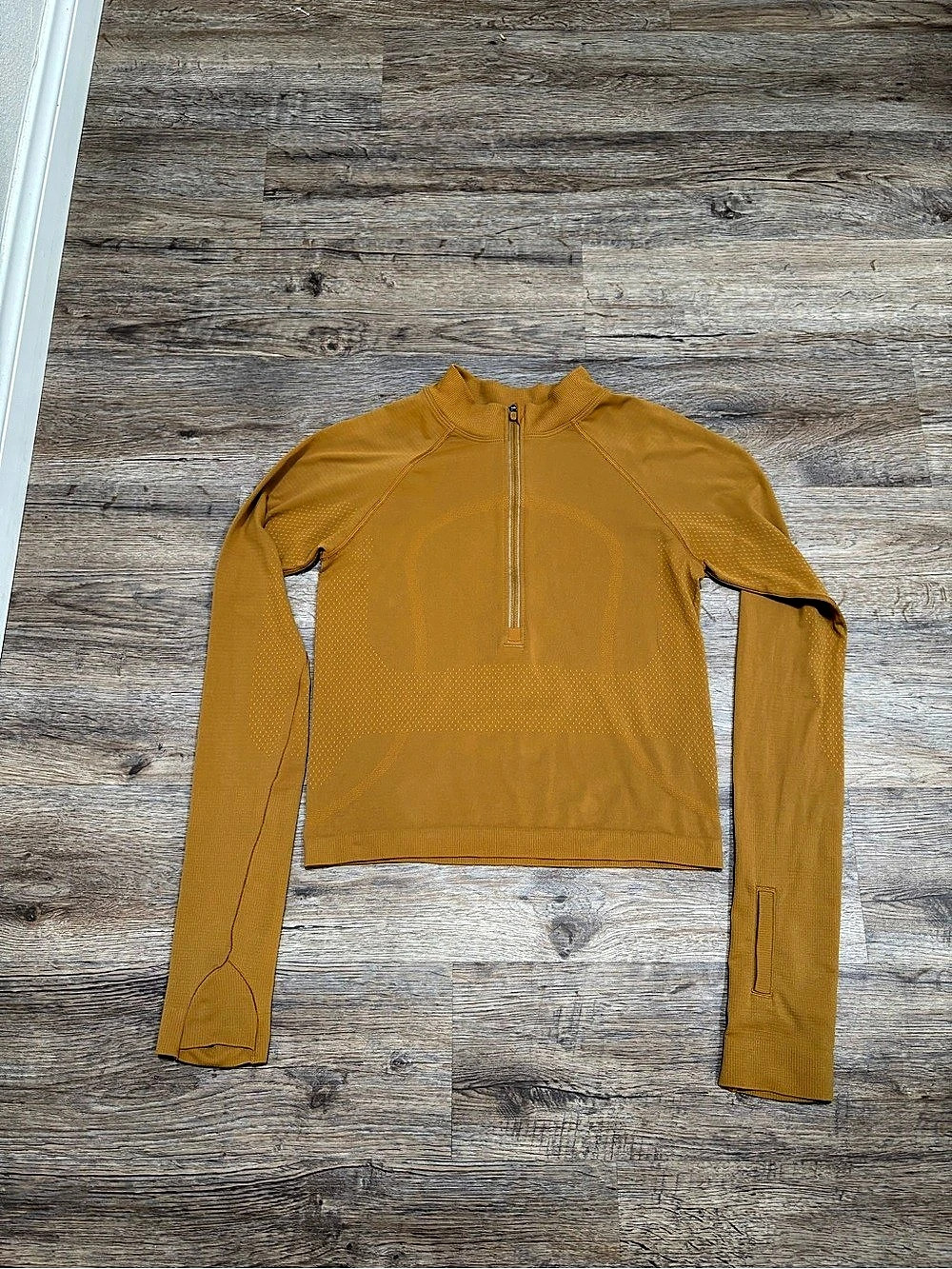 lululemon Define Women's Quarter-Zip Pullover in Brown